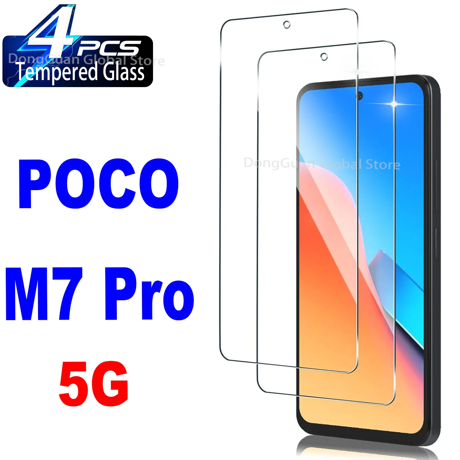 

For Xiaomi POCO M7 Pro 5G Tempered Glass Screen Protector Glass Film