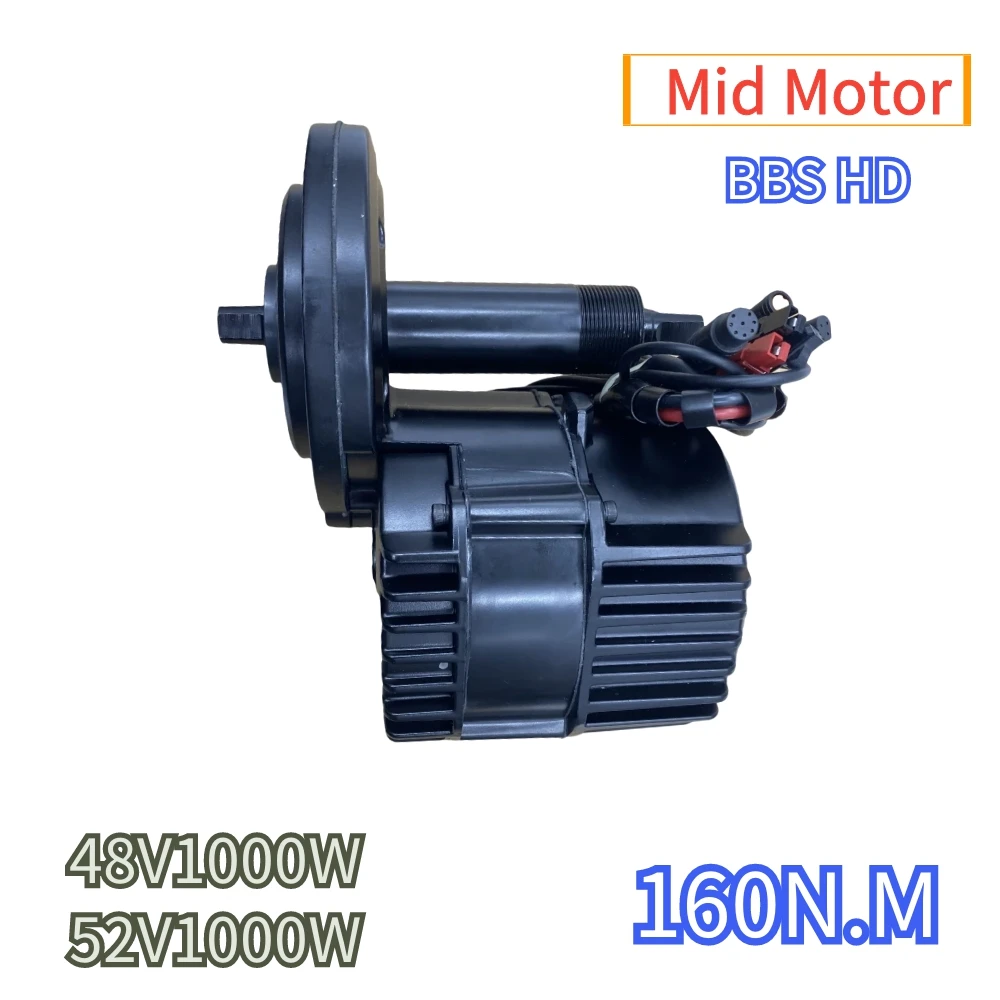 Bafang MID Motor BBSHD G320 48V1000W 52V High Power Motor 160N.M Bike Modified Electric Bike Motor Bare Metal image 2