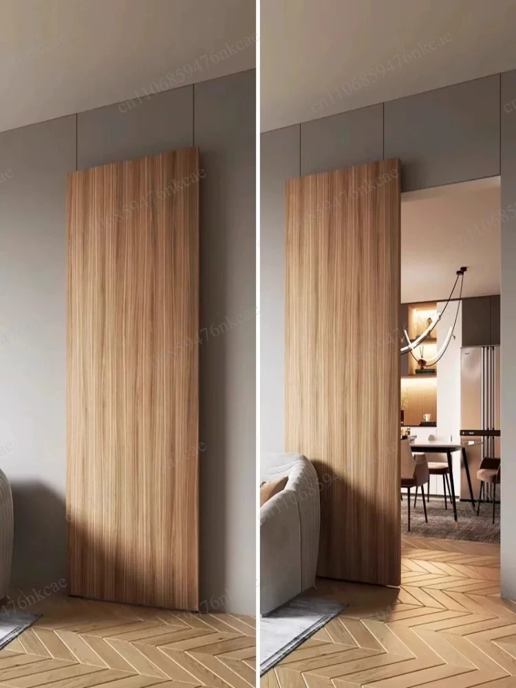 Door Hardware Accessories Ghost Door Invisible Track Hidden Sliding Sliding Buffer Hanging Track No Track