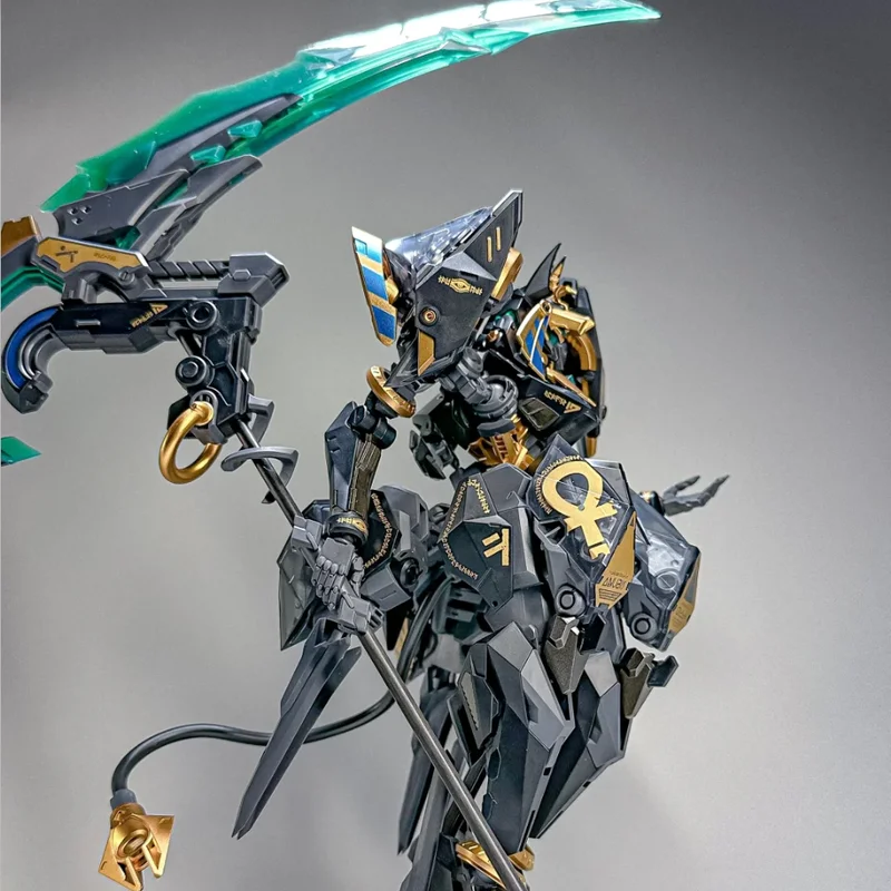 Anubis y Horus que transforma el producto terminado Mecha modelo RB-12ah de Heli Chengzhi figura de juguete Robot coleccionable modelo de acción