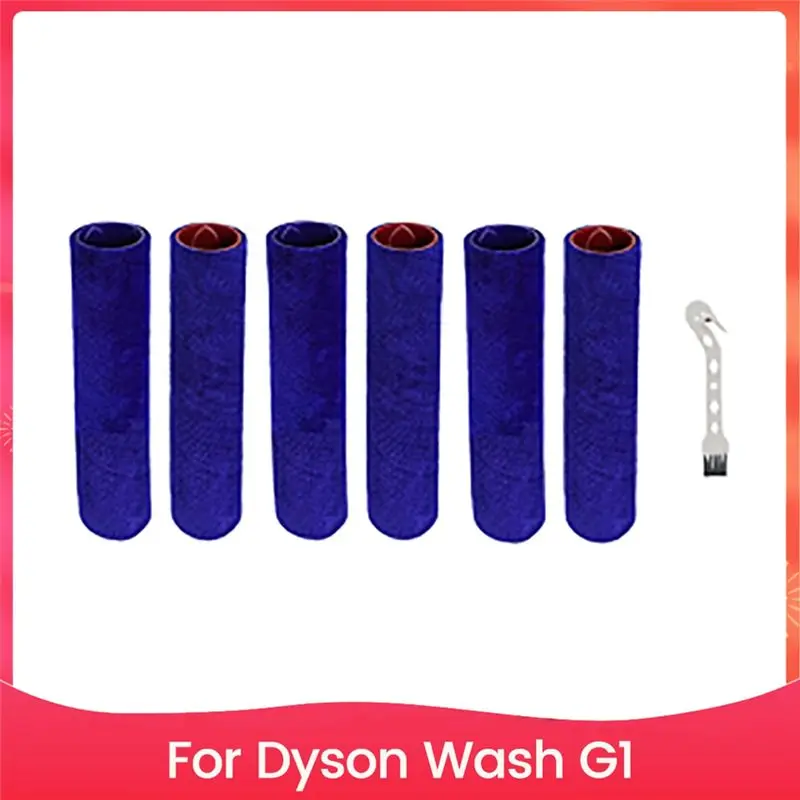 

Набор из 7 роликовых и чистящих щеток ABMH для пылесосов, запасные части для ручных стерилизующих полотеров для пола