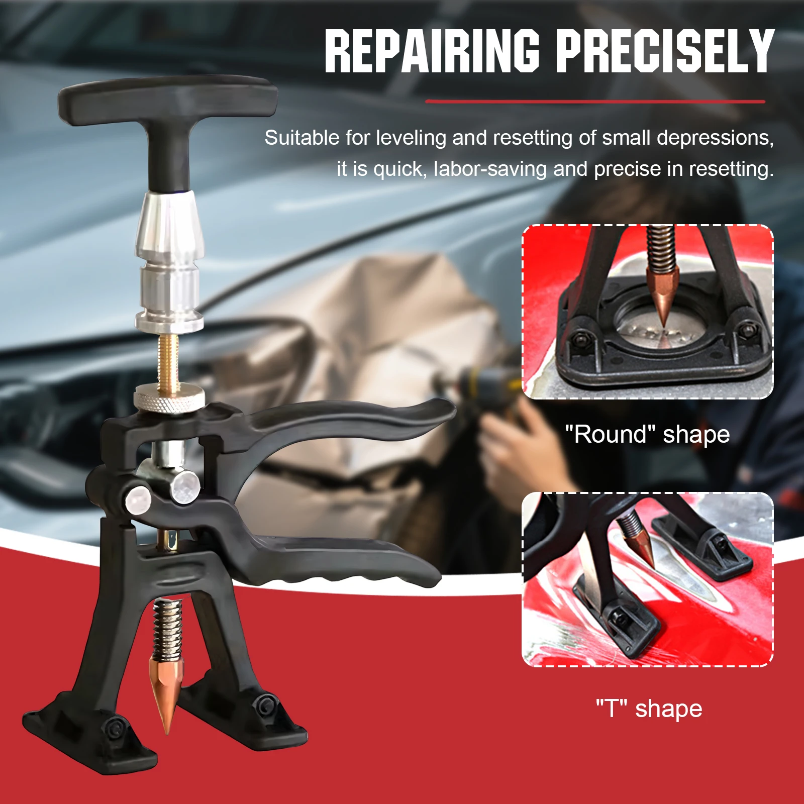 

Automotive Sheet Metal Dent Quick Puller Auto Dent Remover Puller for Car Body Dent Minor Dents Door Dings