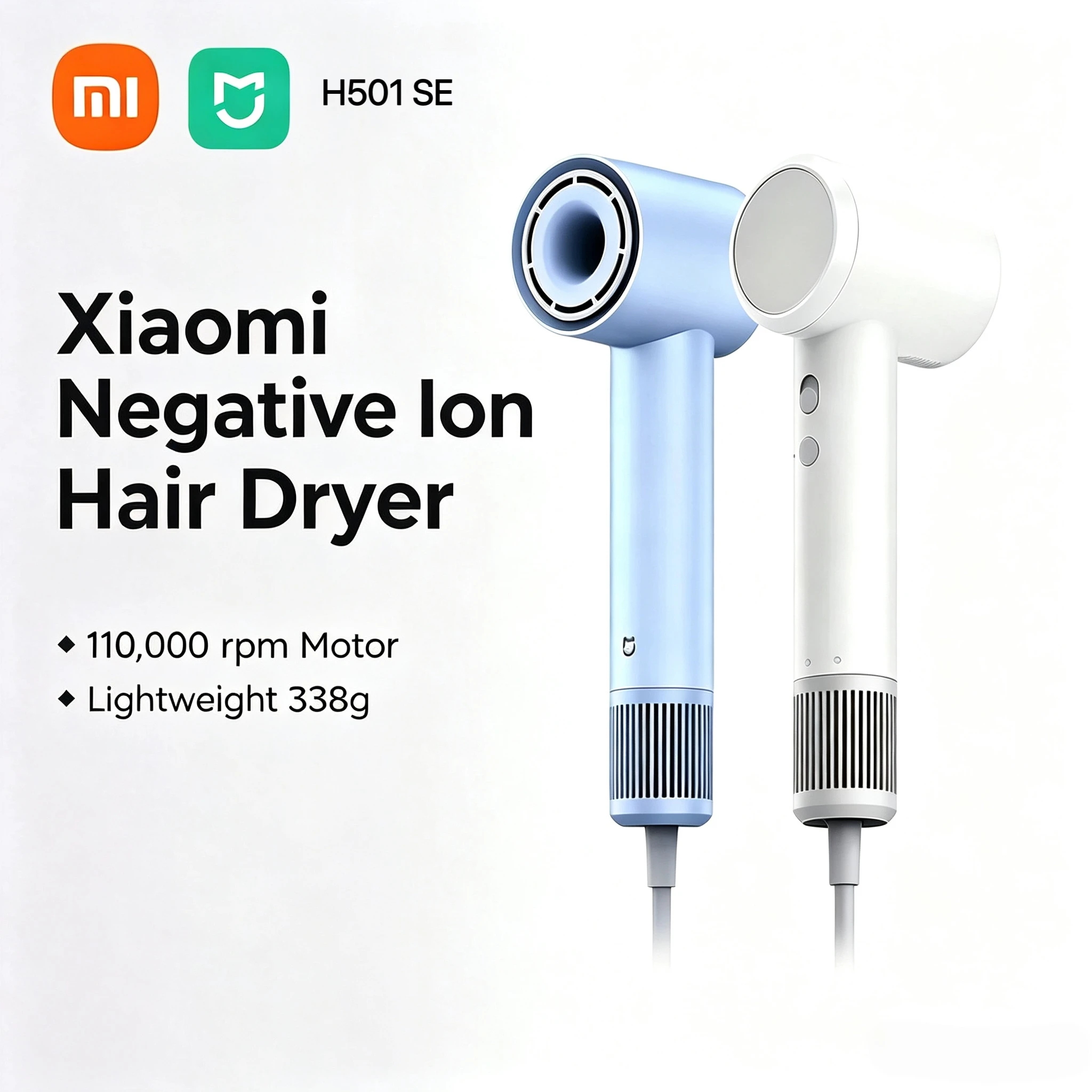 xiaomi-mjia-h501-se-high-speed-hair-dryer-62m-s-wind-speed-negative-ion-hair-care-110000-rpm-professional-dry-220v-cn-version