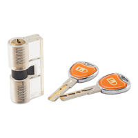 LG009 Visible Training Skill Cutaway Inside Copper Padlock Tool for Locksmith Supplier   Practice Transparent Lock Pick