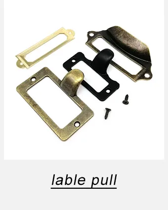 12 Stück kleine kleine antike Messing Vintage Bronze dekorative Schmucktruhe Geschenk Weinkiste Holzkiste Haspe Riegel Knebelverschluss DIY – Detail 5
