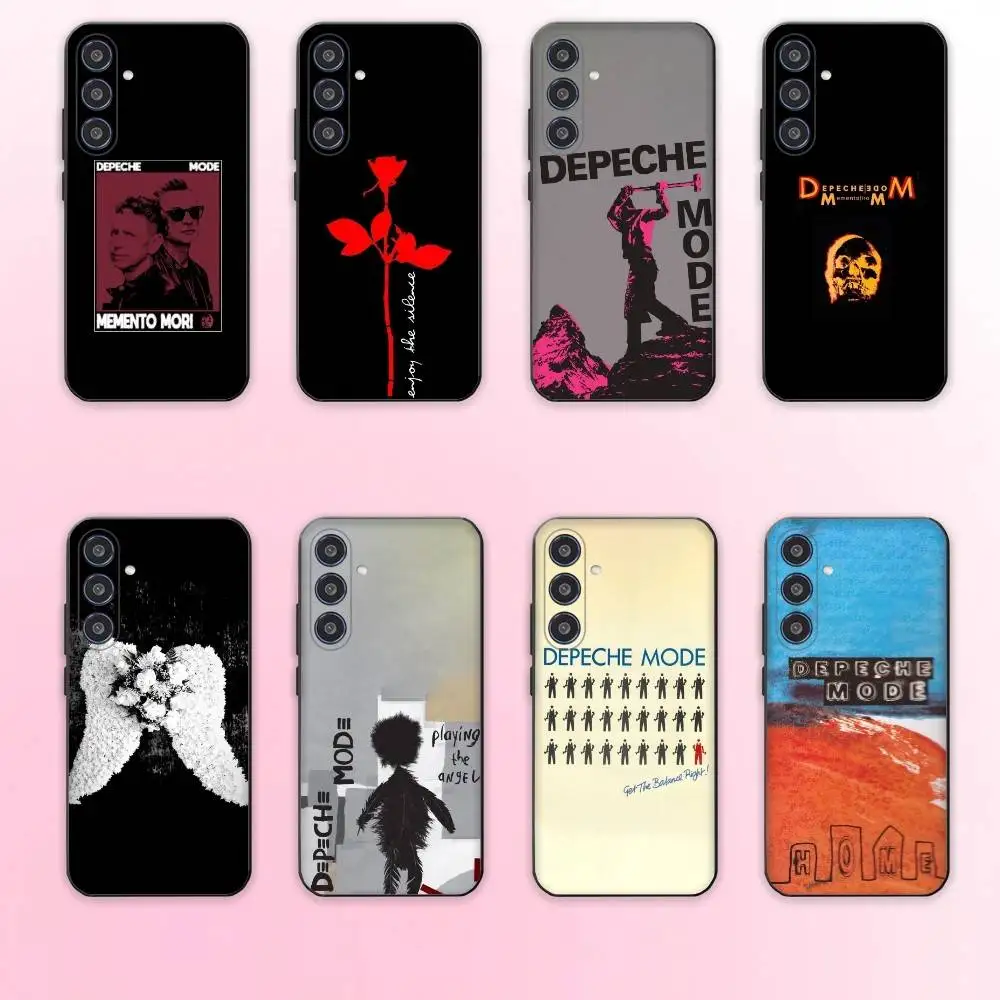 Чехол для телефона Depeche Mode для Samsung Galaxy A73, A72, A71, A70, A53, A52, A51, другие мягкие черные чехлы