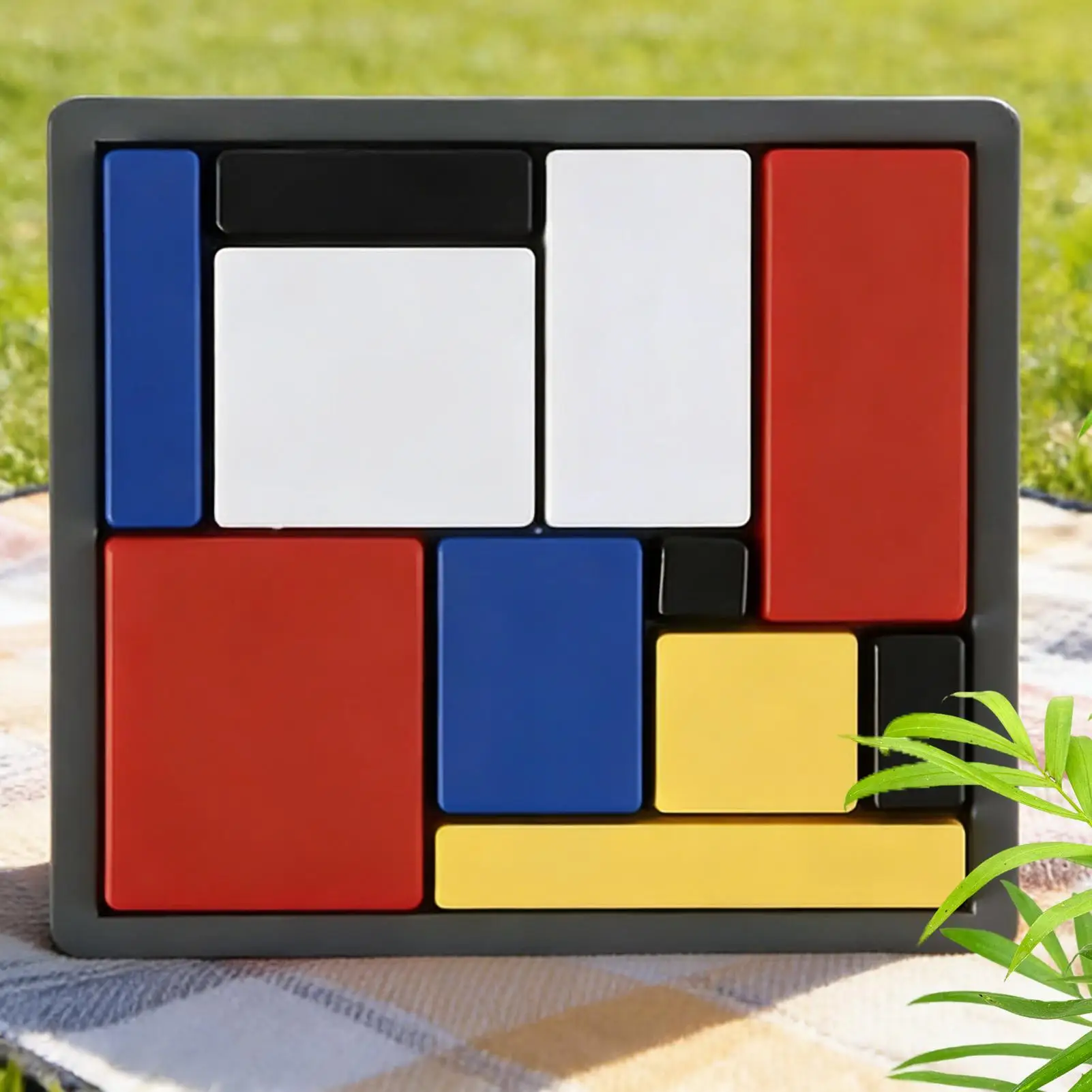 4-Level Brain Teaser Logic Puzzle Game, I Q Problem-Solving Toy For Adults Kids, Challenging Mind Game For Home Office Travel