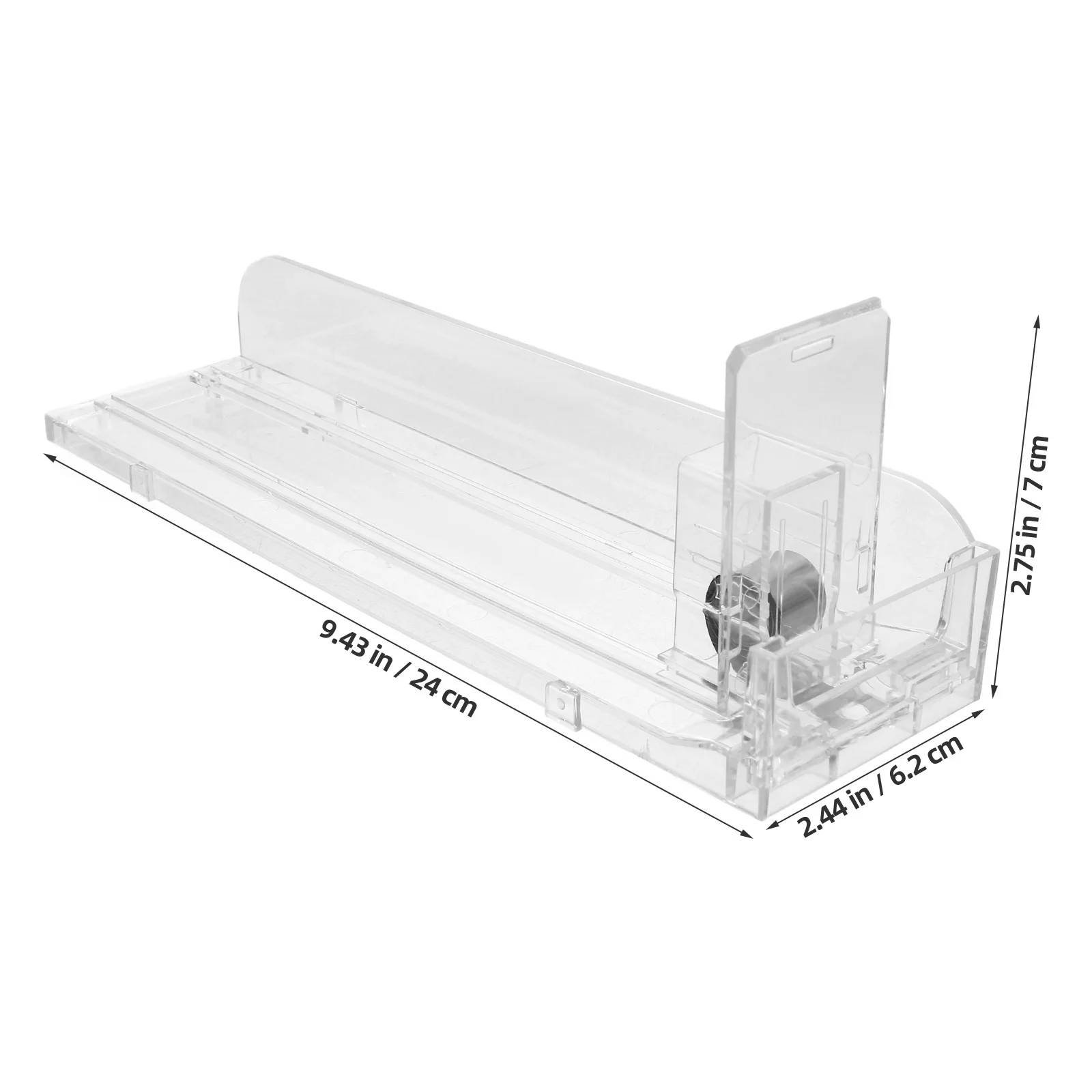 

2pcs Auto-Push Showcase Plastic Display Stand Holder For Store Cigarette Dispenser Rack Case Automatic Cigarette Storage