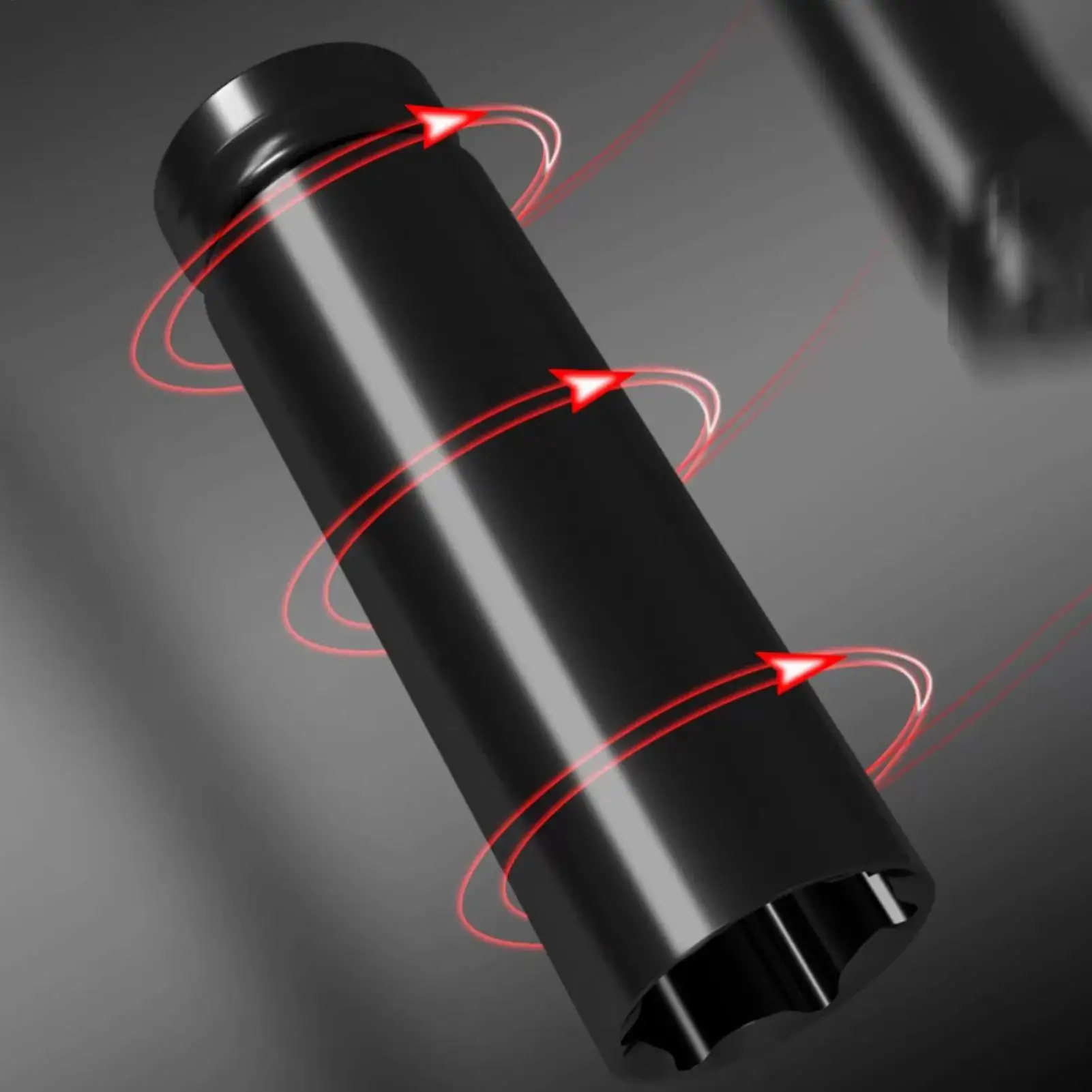 Extended Hex Socket 10mm-24mm Tight Fit With Adapter Air Tool Hex Socket Set For Mechanics Professionals Technicians Crafting