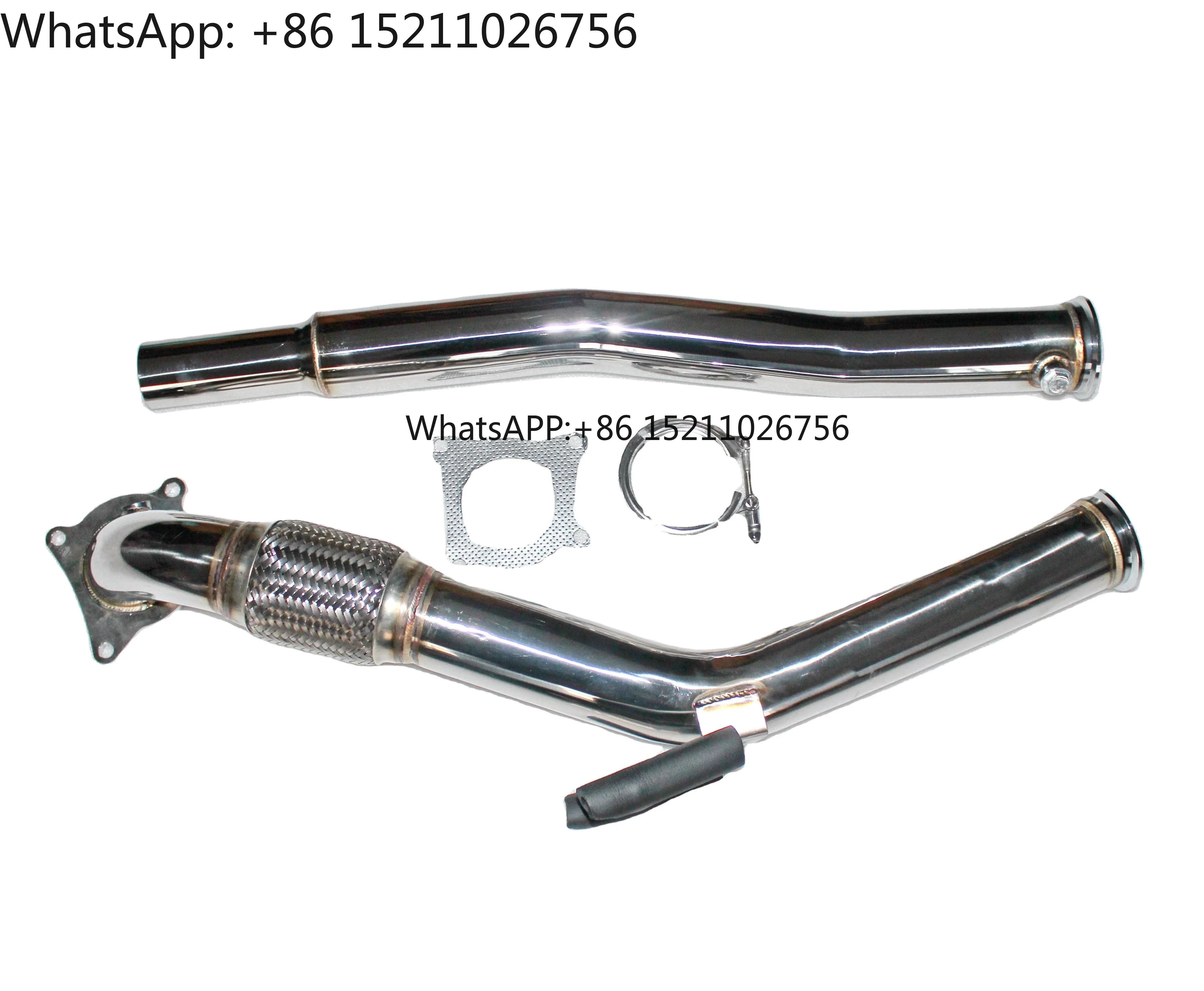 Exhaust Downpipes Stainless for VW Golf GTi Jetta Audi A3 3