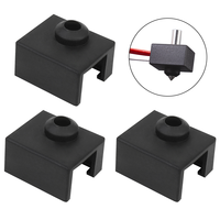 Creality 3D Printer 3PCS Heated Block Silicone Cover for Ender 3 S1/Ender 3 S1 Plus/Ender-3 S1 Pro /CR-10 Smart Pro