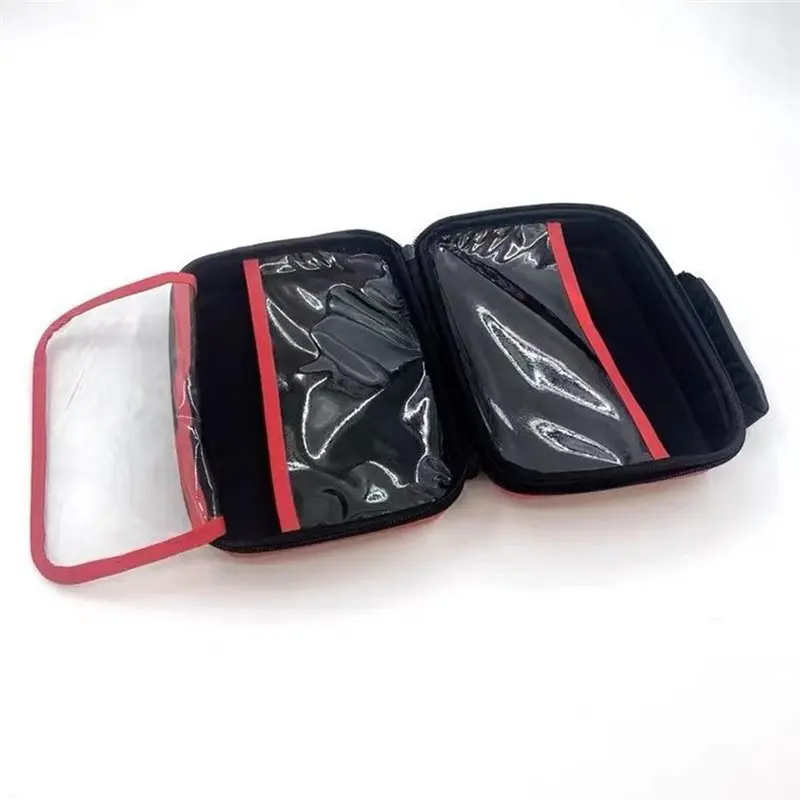 Extensive Sale PU Waterproof Empty First Aid Bag Portable Kit Pouch For Car Home Outdoor Camping Emergency Storage