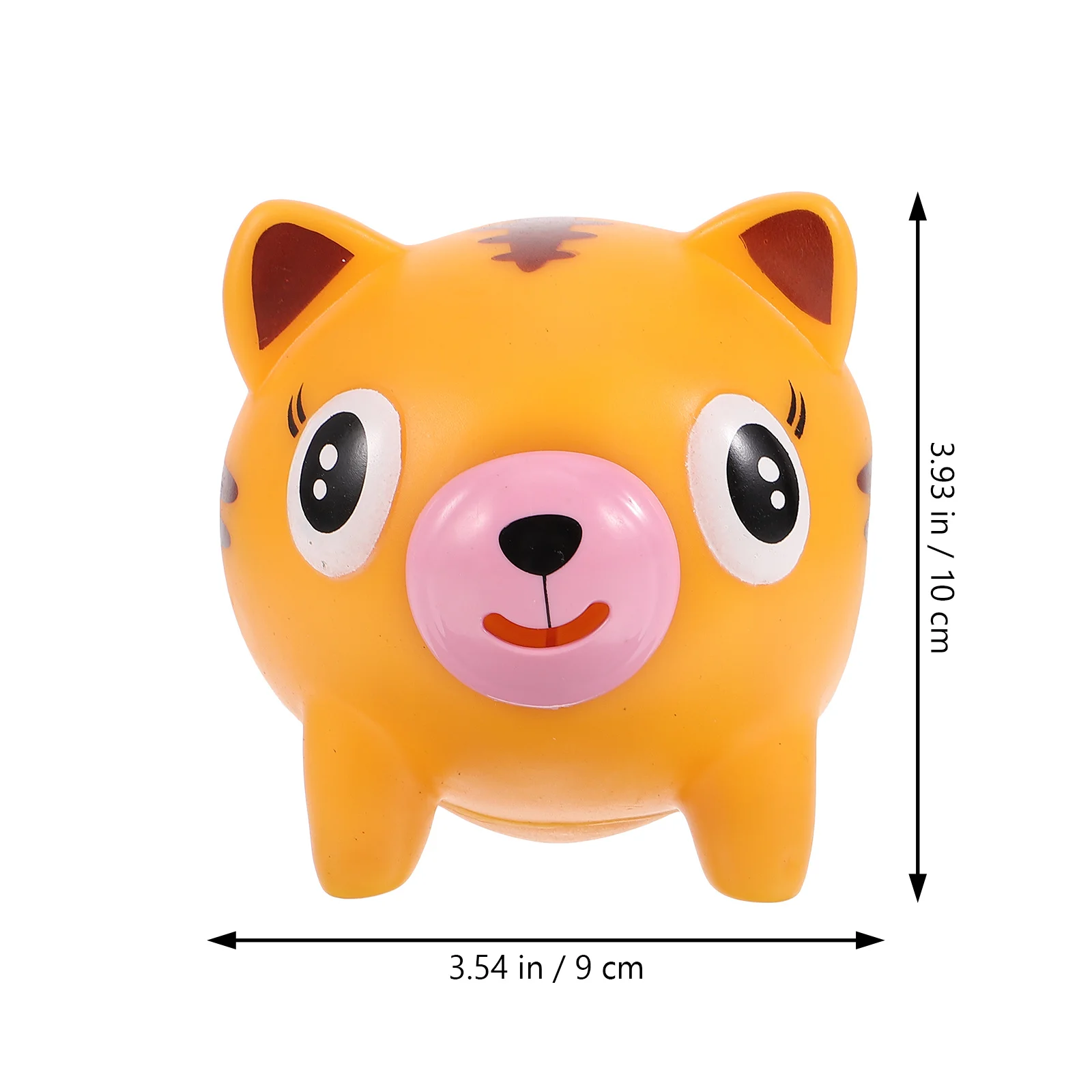 Small Tongue Squeak Soft PVC Animal Squeeze Stress Relief Fun Sensory Decompression for Kids Anxiety Squeeze Toy Tongue