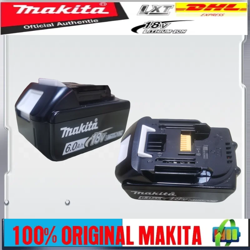 

100% original Makita 18V rechargeablbattery, fo roriginal Makita power tool BL1840 BL1830 BL1830B BL1850 BL1850B battery