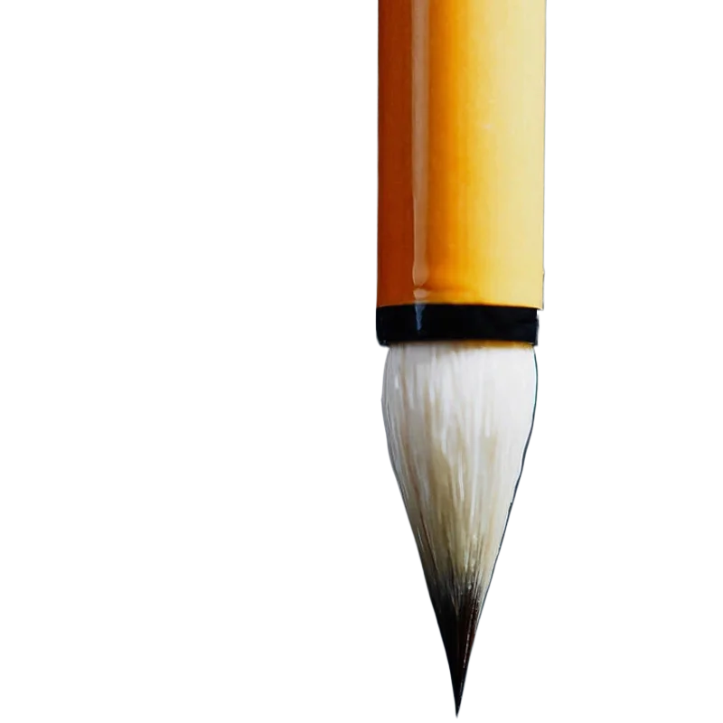 Running Script Slender Gold Style Calligraphy Brush Woolen Mixed Hair Small Regular Script Copy Scriptures Fine Outlining Pen