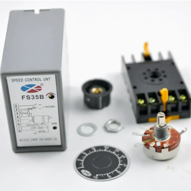 Fs35b Split Speed Regulator Motor Split SS-35 Controller Single Photo Motor Switch AC 220V