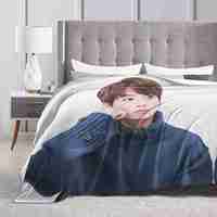 Jungkook Soft Warm Throw Blanket Jungkook