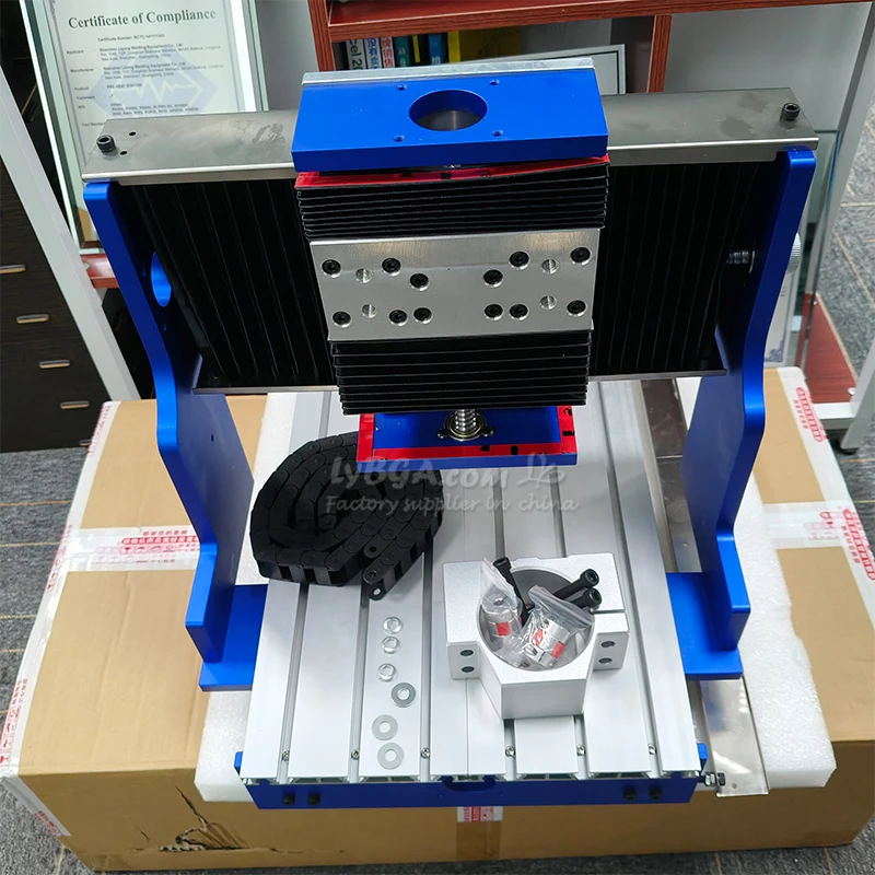 

6040L рама квадратная направляющая стойка X патрон двигателя шпинделя инвертор подходит для гравировального сверлильного и фрезерного станка своими руками