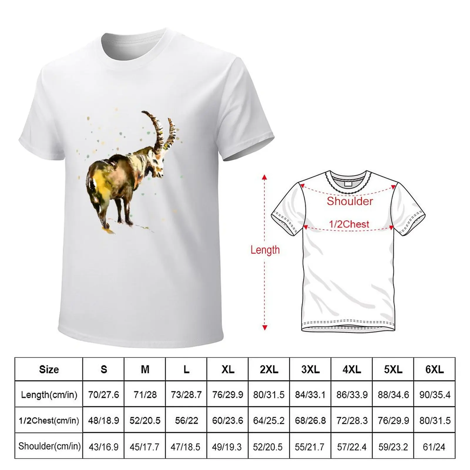 Capricorn points T-shirt Short sleeve tee customs new edition animal prinfor boys mens big and tall t shirts