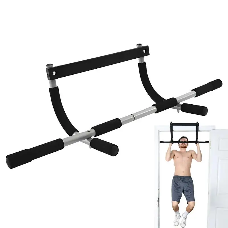 Barra per trazioni per porta Allenamento portatile per la parte superiore del corpo Barra sospesa per esercizi indoor multifunzionale Allenamento per la forza fitness