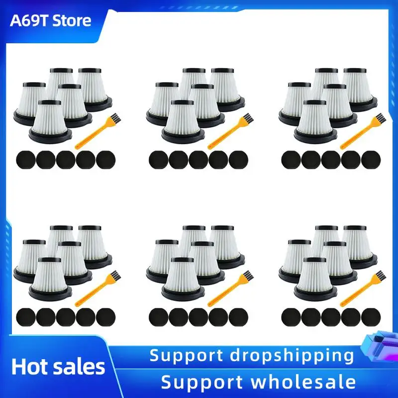 

A69T 6X Hepa Filters Replacement For Deerma DX115 DX115S DX115C Portable Vacuum Cleaner Spare Parts
