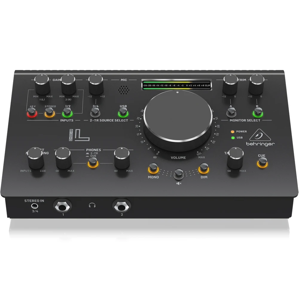 تحكم Behringer Studio L عالي الجودة مع تحكم VCA وواجهة صوت USB