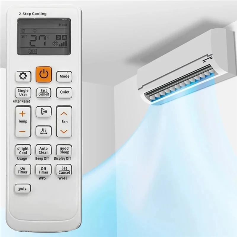 Air Conditioner Remote Control Suitable for Samsung Air Conditioner DB93-11489L DB93-11115K DB93-14195A