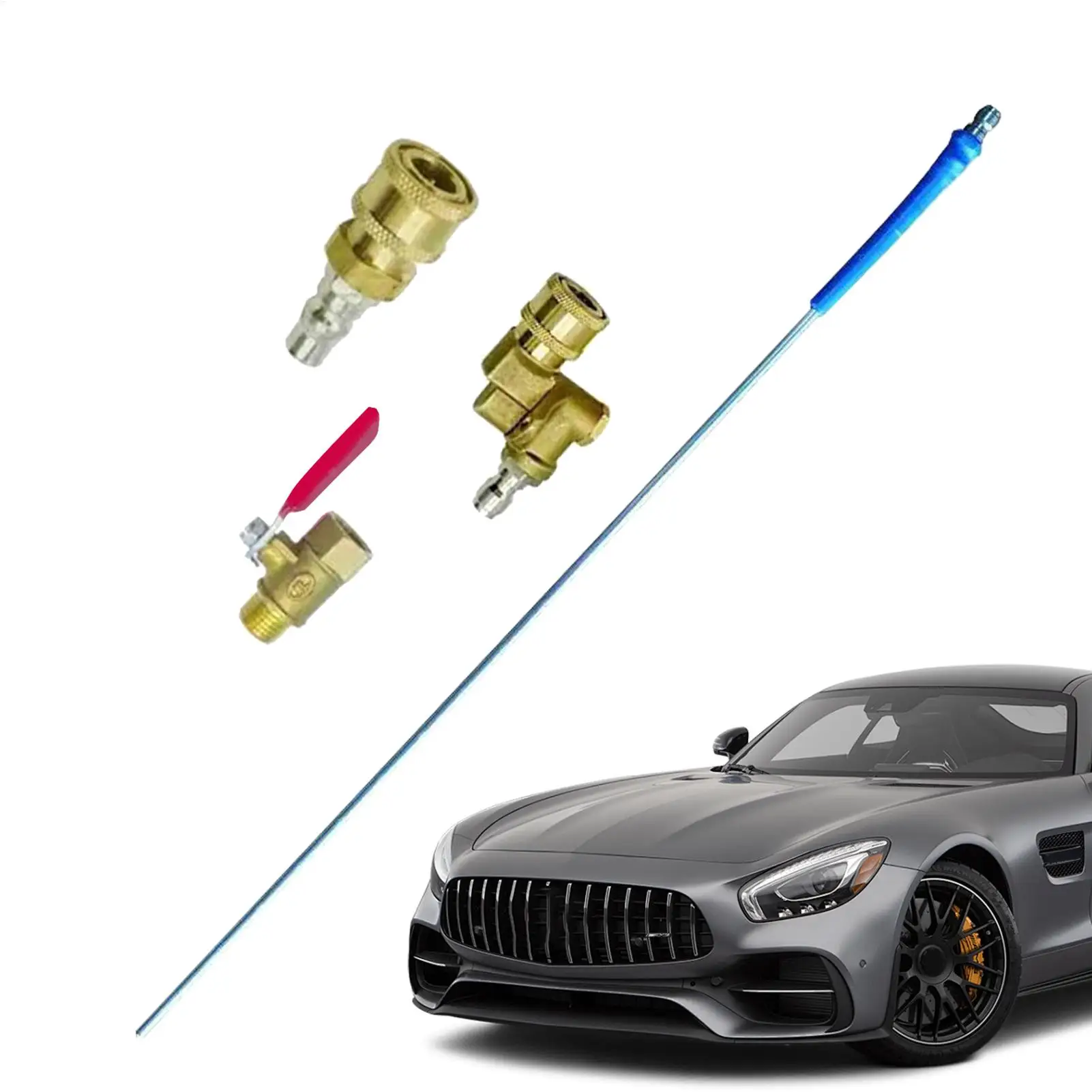 

Очиститель радиатора, палочка, инструмент для обслуживания резервуара для воды, аксессуар для обслуживания резервуара для воды под высоким давлением для автомобильной желоба на открытом воздухе