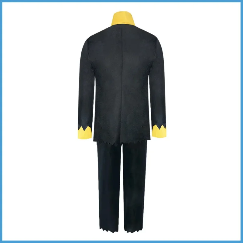 Anime Burukku Cosplay Costume Brook Revive-Revive Fruit Wig Skull Printing Uniform Coat Man Halloween Masquerade Ball Suit