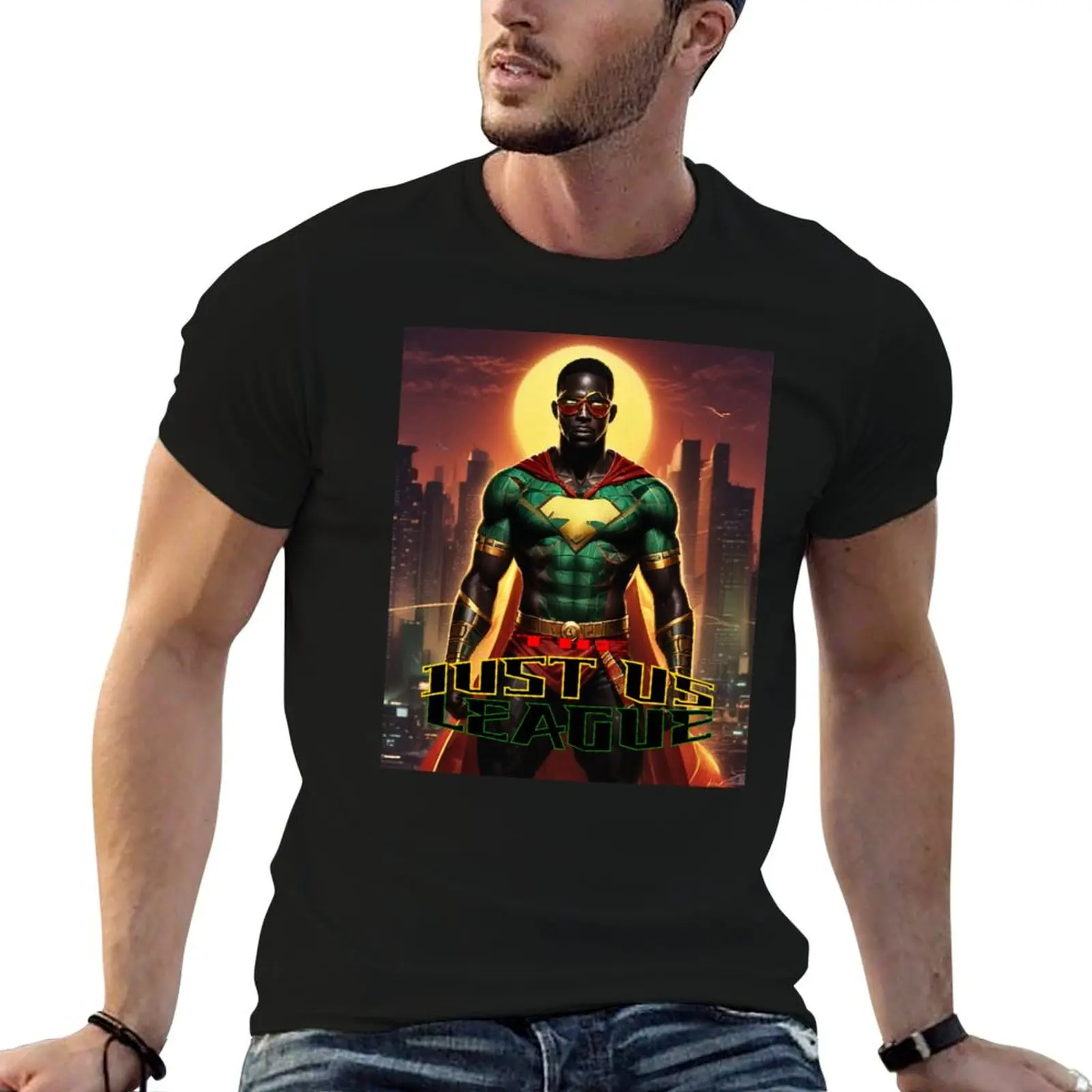 The Just Us League T-Shirt Running Performance Short Sleeve Tee