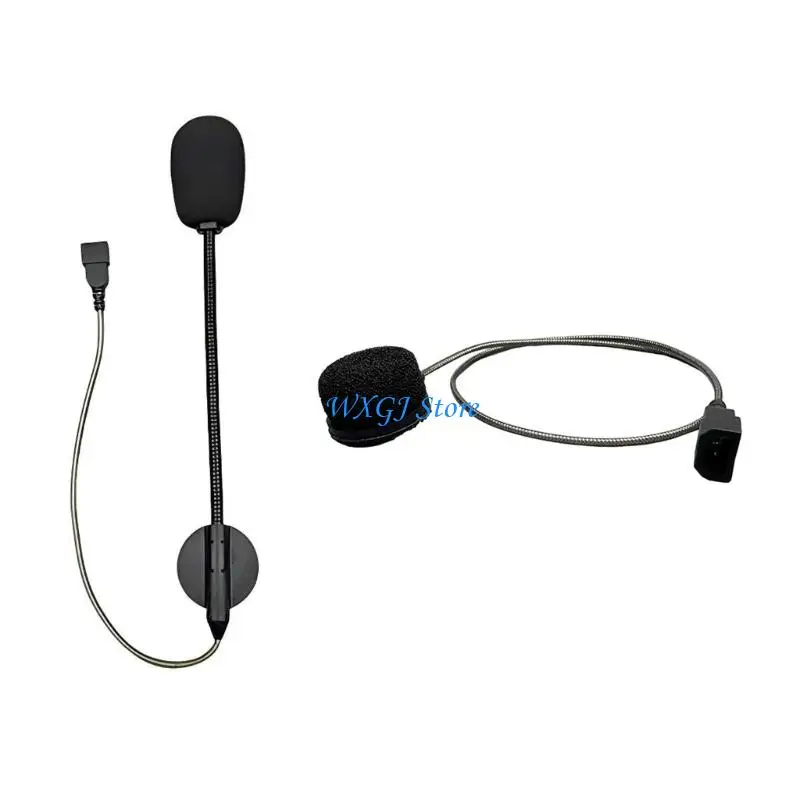 

37JE Quick Installation Helmets Microphone For CARDO Asmax Reso Motorcycle Intercom Connectivity Long Distance Rides