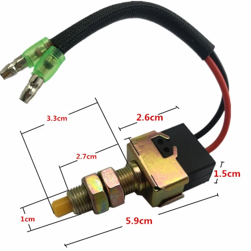 Voor Dongfeng 153 Cummins Truck Remlichtschakelaar Remschakelaar 140 Truck Remlicht 204 Schakelaar
