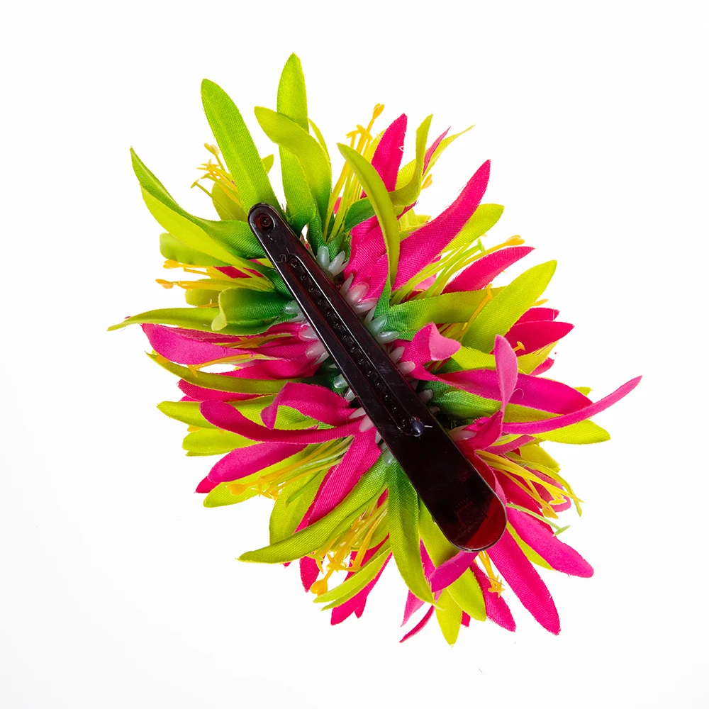 Velvet Spider Lily Hair Clip para Mulheres, Novidade Tendência, Acessórios, Havaí, Flor Tropical, Headdress Itens, Frete Grátis, 2023