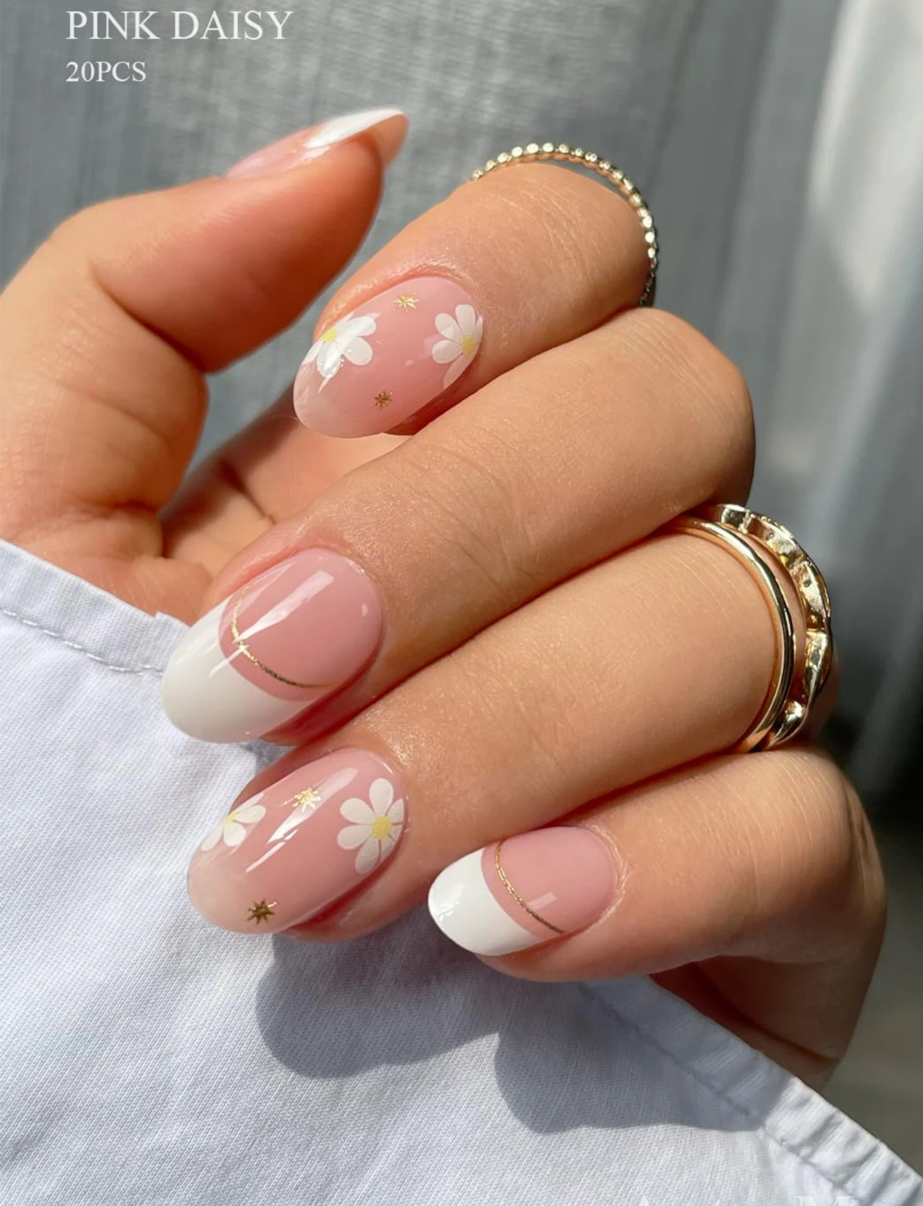 Semi Cured Gel Nail Strips | Gel Nail Stickers with UV Light Required | Salon Quality, Easy Application and Removal