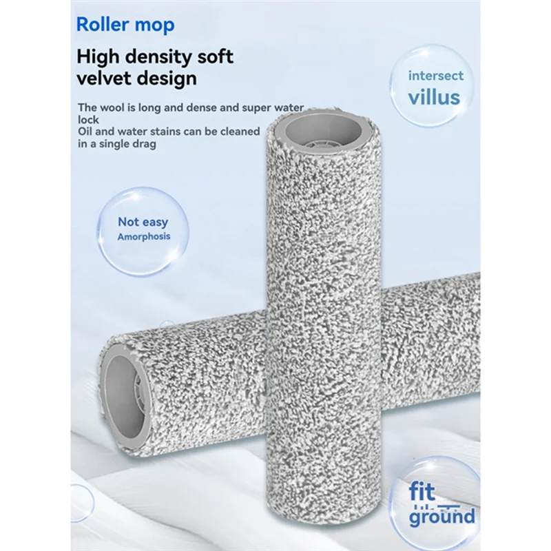 15PCS Accessories Kit Forecovacs Deebot T80 Robot Vacuum Cleaner Main Side Brush Dust Bag Roller Rag Hepa Filter