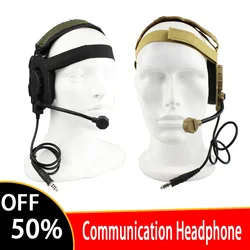 Tactical Communication Headphone Bowman Elite II Headset U94 PTT For Kenwood Baofeng UV-5R Radio Outdoor Hunting Accessories