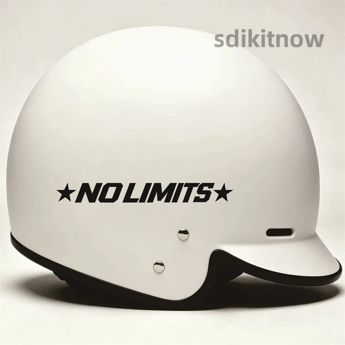 No Limits Sticker Waterproof Vinyl Decal Bike Helmet Motorcycle motorbike decoration for BMW Triumph Ducati KTM Yamaha Honda