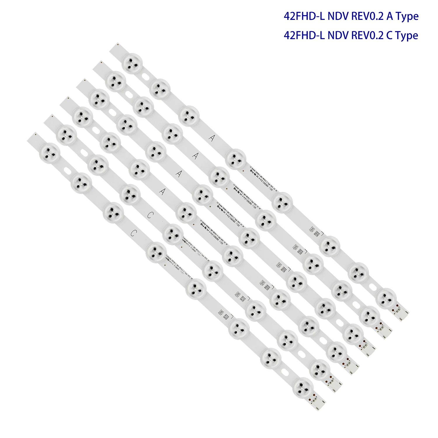 

LED backlight strip for Innotek 42 42FHD-L NDV A+C for Hitachi 42HXT12U 42HXT42U 42HXT42UH VES420UNDL-N01 42PFL3008