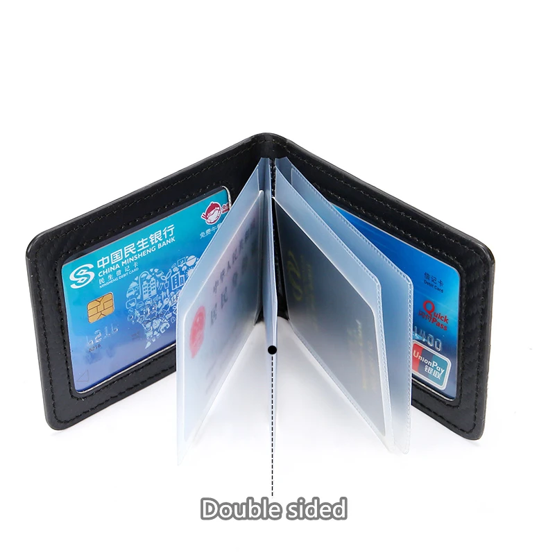 Carbon Fibre Wallet Car Driver License Case Card Holder Sticker For BMW M e46 e90 e60 f30 f10 e39 e36 g20 g30 f20 e87 Accessorie view 5