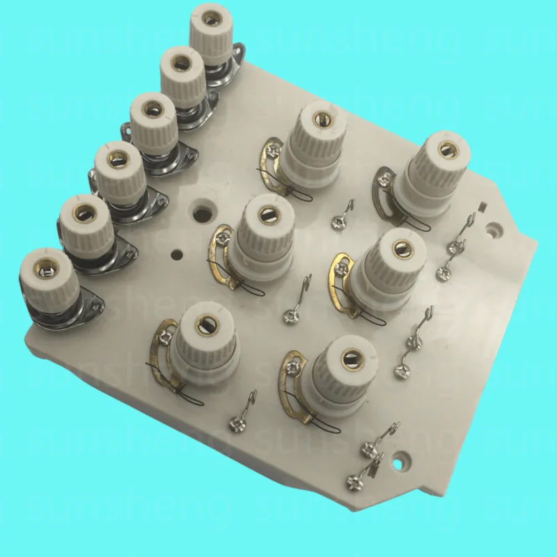 Computer Embroidery Machine Accessories Plastic Alarm White Old Six-Pin Clamp Assembly 6-Pin Clamp Sewing