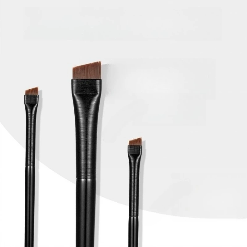 Eyeliner Eyebrow Contour Makeup Brush Super Soft Fiber Comfortable Grip Pen Portable Makeup Brush Factory Straight Hair