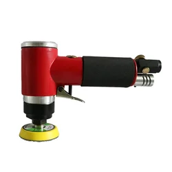 Tool Air Sander Grinding Machine High Speed Parts Replacement W/ 2*Polishing Pad Accessories Air Powered Polisher