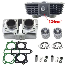 Motorcycle Cylinder Kit 44mm 47mm pin 13mm For Honda CB125 TWIN CA125 CB125T CBT125 CM125 244FMI 247FMJ 125cc Upgrade 150cc