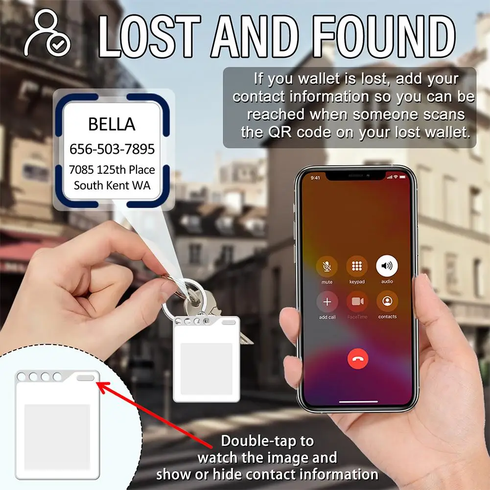 

Миниатюрный брелок-локатор для фото, багажа и животных с защитой от потери, с возможностью DIY-дизайна, портативный, с поддержкой DIY-дизайна.