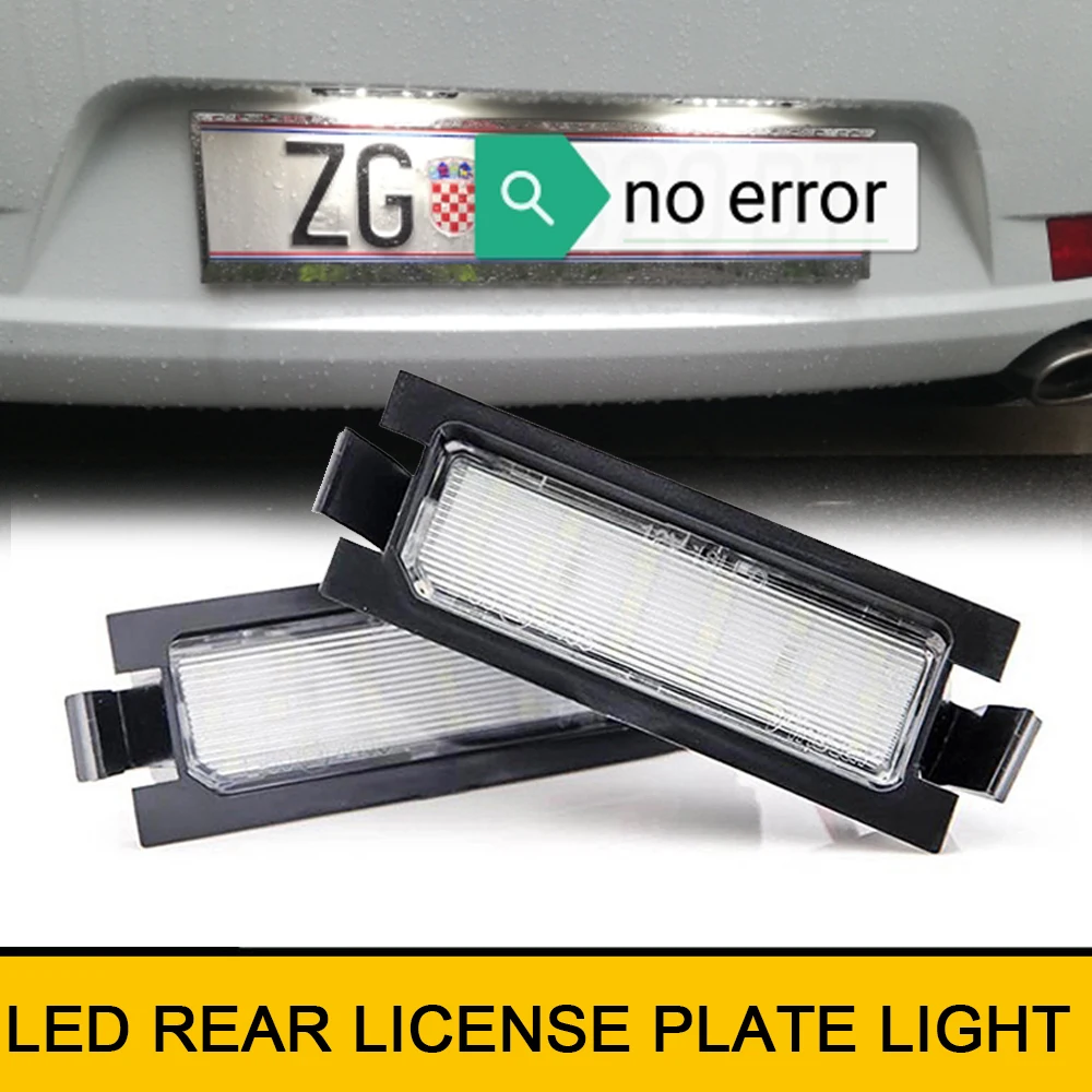 2x Canbus No Error LED-Kennzeichenbeleuchtung hinten für Hyundai I30 CW Elantra GT Schrägheck Accent KIA PRO Ceed OEM 92501-1H500