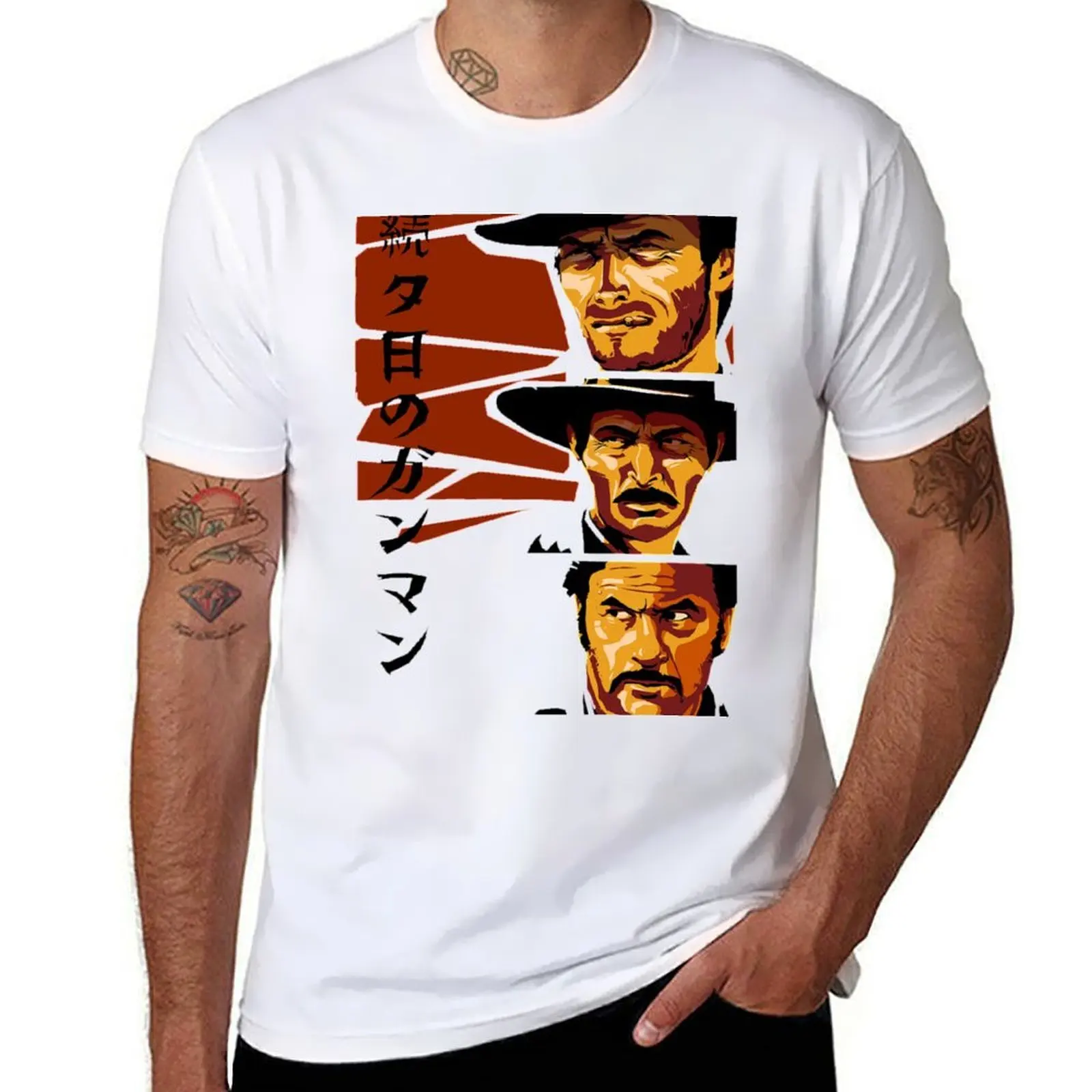 

The Good, the Bad and the Ugly T-Shirt man t shirts for men casual t shirts for man cotton soft T-Shirt