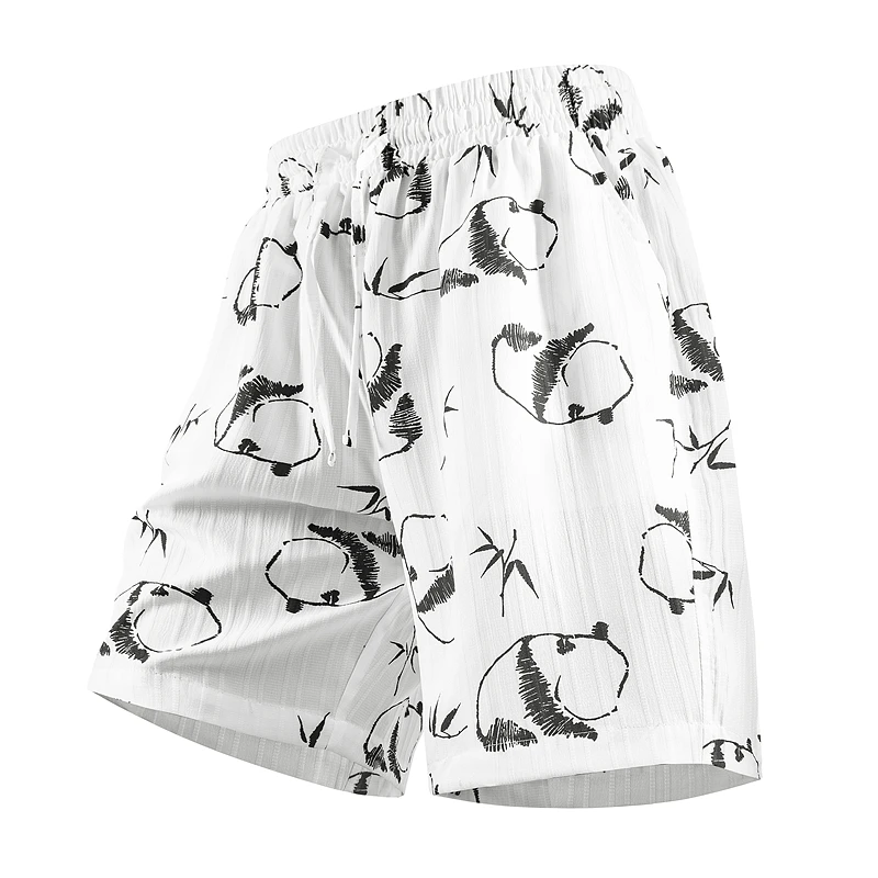 

Quick Drying Shorts Fashion Men Casual Shorts Elastic Waist Drawstring Comfortable Sports Lounge Shorts Multiple Colors L-K1125