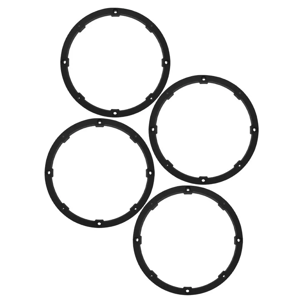 

4pcs Car Speaker Spacers PVC Trumpet Washer Ring 6.5inch Stereo Speakers Sound Quality Easy Installation