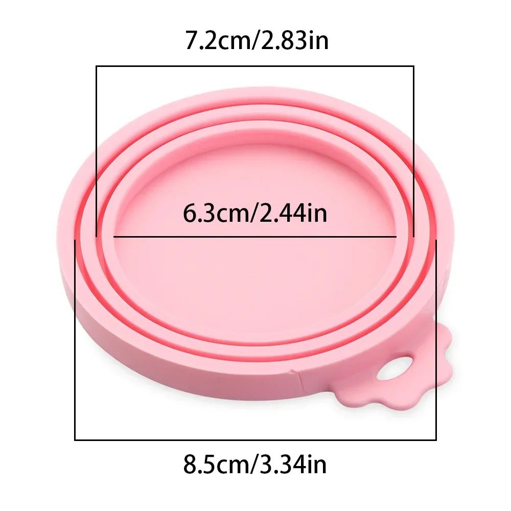 3 In 1 Wiederverwendbare Lebensmittel Lagerung Halten Frische Zinn Abdeckung Dosen Kappe Haustier Kann Box Abdeckung Silikon Kann Deckel Heißer küche Versorgung Mould Proof Heißer