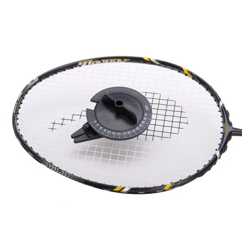 AT14 Badminton Racket String Meter String Machine Tools, AC-SM200 Tennis Stringer, Stringing Tools, Tension Calibrator,Black